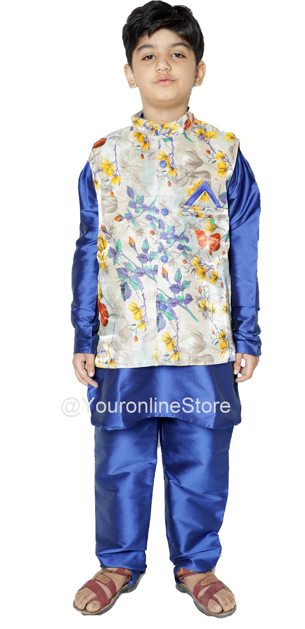 Readymade Chanderi Silk Dhoti Kurta, Kurta Pajama, Ready To Wear Traditional Kids, Rakhi Dresses For Boys