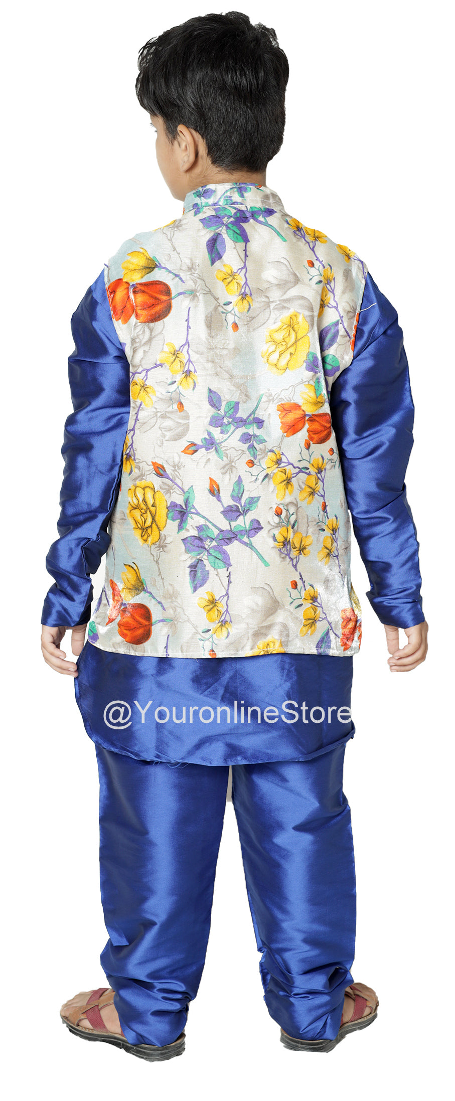 Readymade Chanderi Silk Dhoti Kurta, Kurta Pajama, Ready To Wear Traditional Kids, Rakhi Dresses For Boys