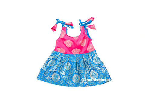 Ready To Wear Frock, Baby Frock Kids Festive Wear, Ethnic Frock, New Born Baby Girls Frock, Readymade Frock,