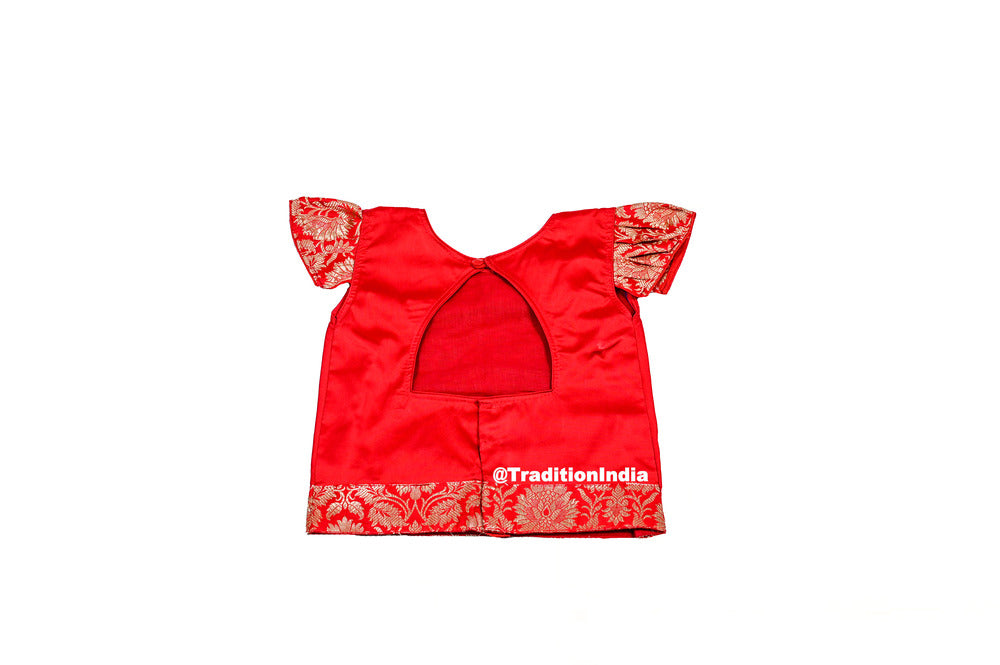 Baby Girls Lehenga Choli Set, Indian Kids Dresses, Designer Lehenga Blouse, Girls Lehenga Choli, Kids Outfits, Baby Girls Lehenga