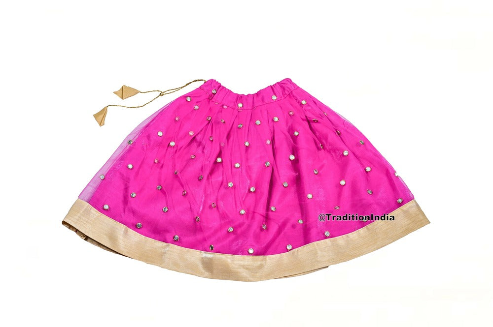 Designer Girls Lehenga Choli Set, Indian Kids Dresses, Designer Lehenga Blouse, Girls Lehenga Choli, Kids Outfits, Baby Girls Lehenga
