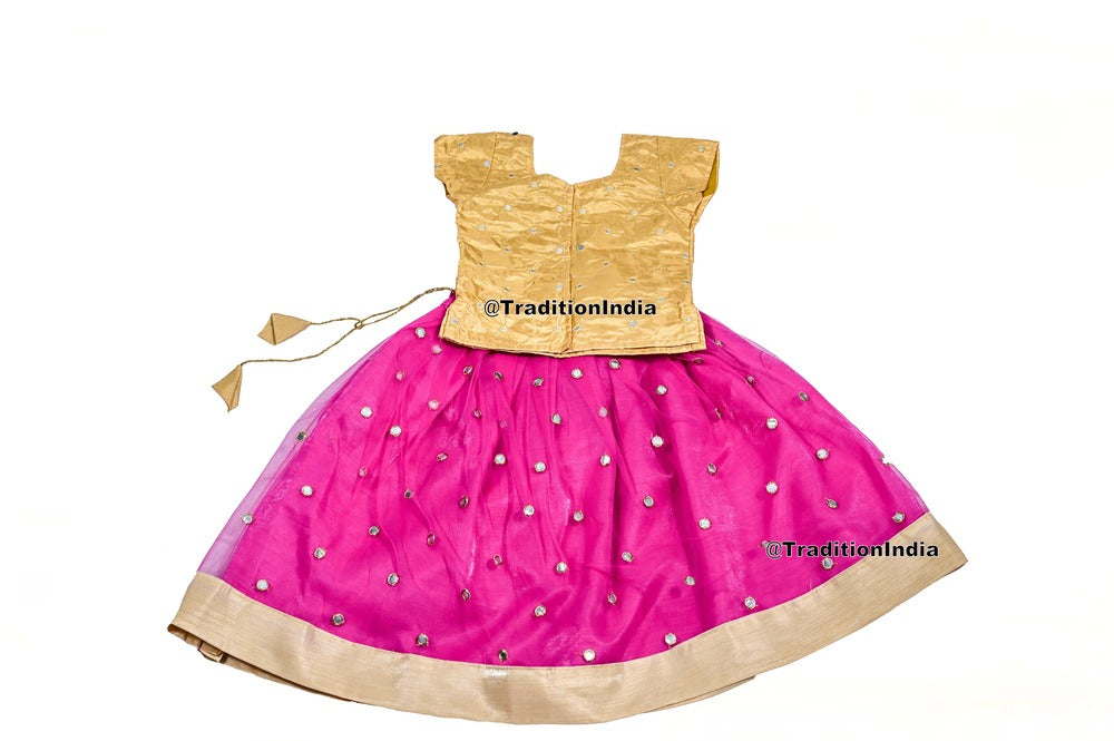 Designer Girls Lehenga Choli Set, Indian Kids Dresses, Designer Lehenga Blouse, Girls Lehenga Choli, Kids Outfits, Baby Girls Lehenga