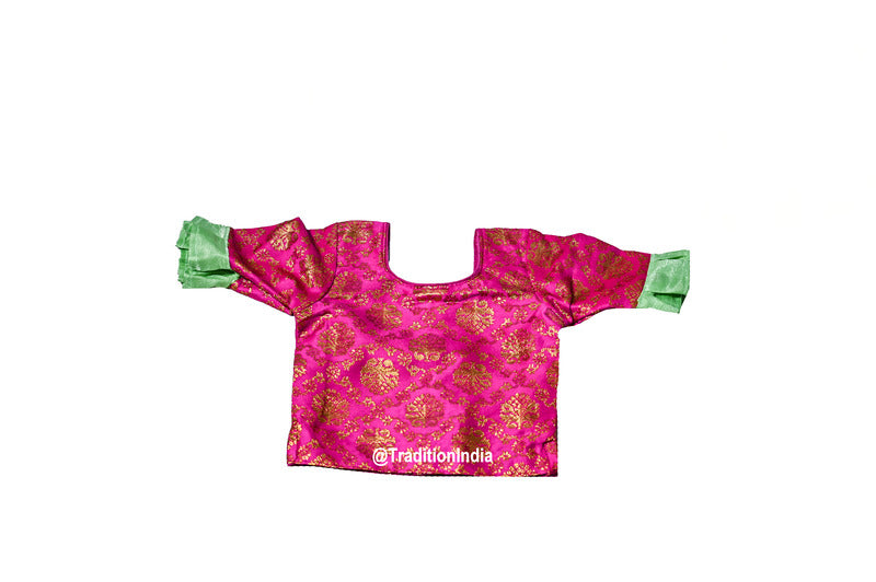 Indian Ethnic Girls Lehenga Choli Set, Indian Kids Dresses, Designer Lehenga Blouse, Girls Lehenga Choli, Kids Outfits, Baby Girls Lehenga