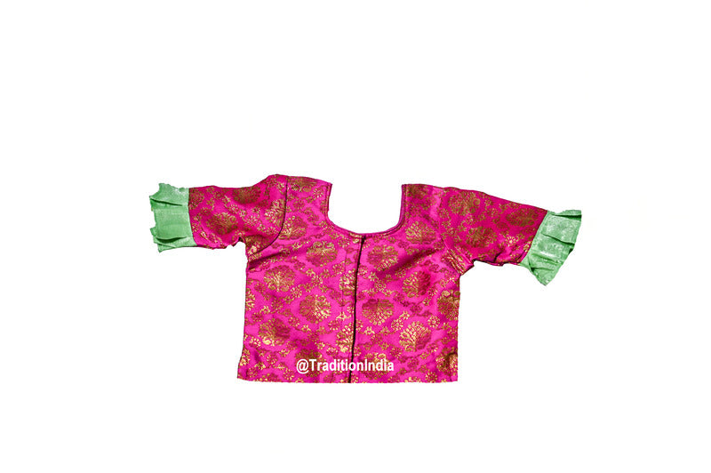 Indian Ethnic Girls Lehenga Choli Set, Indian Kids Dresses, Designer Lehenga Blouse, Girls Lehenga Choli, Kids Outfits, Baby Girls Lehenga