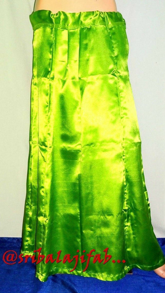 Saree Petticoat, Satin Sari Petticoat, Saree Inskirt, Indian Sari Petticoat