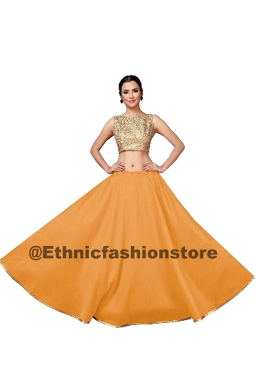 Mustard Full Flare Skirt, Bollywood Skirt, Dance Skirts, Bollywood skirt, Long Skirts,Indian Short Skirts, Belly Dance Skirts, Indian skirts