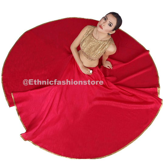 Hot Pink Full Flare Skirt, Bollywood Skirt, Dance Skirts, Bollywood skirt, Long Skirts,Indian Short Skirts, Belly Dance Skirts, Indian skirts