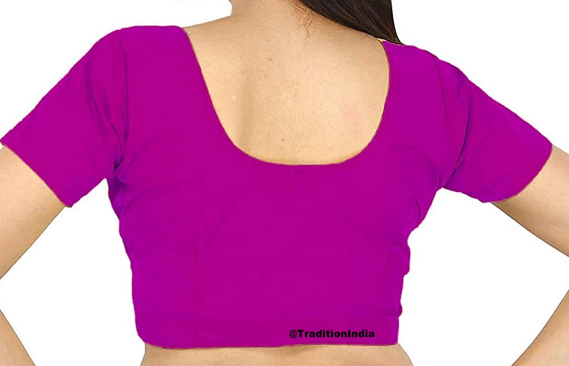 Purple Cotton  Saree Blouse, Rubia Cotton Saree Blouse, Readymade Saree Blouse, Designer Sari Blouse, Saree Blouse Traditional Indian Saree Blouse, Indian Blouse