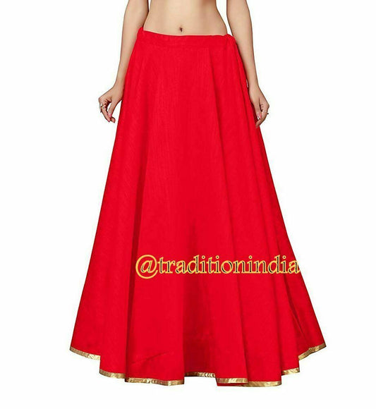 Indian Long Skirt, Bollywood Skirt, Red Dupion Silk Lehanga, Dance Skirt, Designer Skirts ,Wedding Dresses,