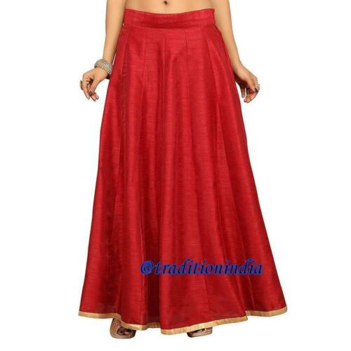 Bollywood Skirt, Maroon Dupion Silk Lehanga, Indian Long Skirt, Dance Skirt, Designer Skirts ,Wedding Dresses,