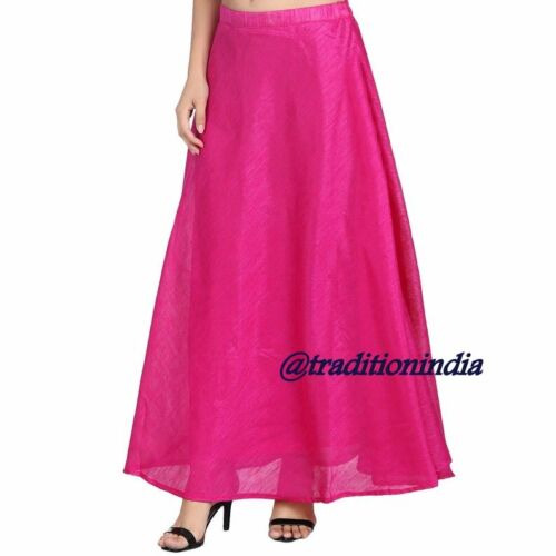 Ethnic Lehenga, Indian Long Skirt, Hot Pink Dupion Silk Skirt, Bollywood Skirt, Dance Skirt, Designer Skirts ,Wedding Dresses,