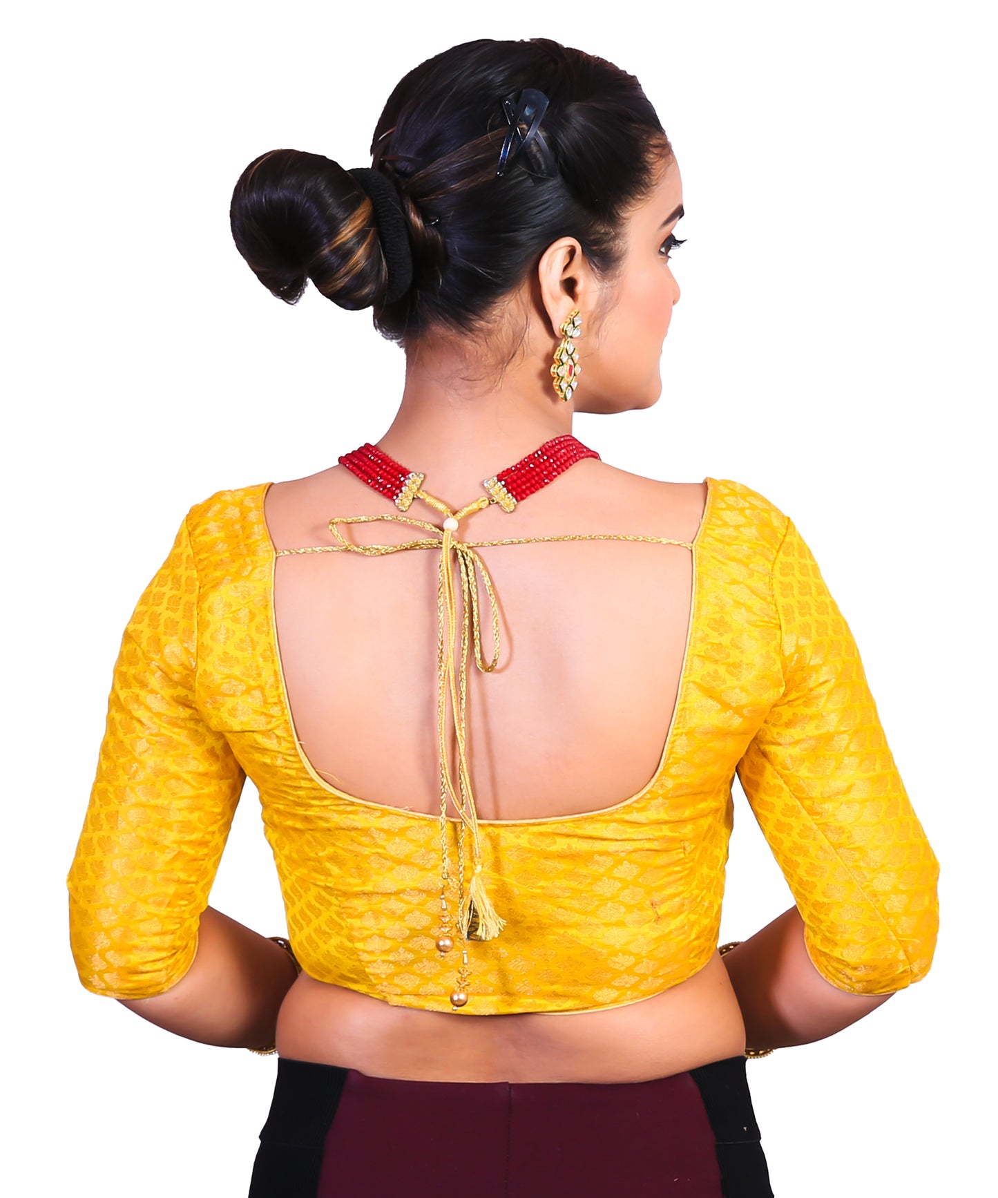 Yellow Saree Blouse, Indian Saree Blouse, Readymade Sari Blouse, Saree Blouse Traditional Indian Saree Blouse, Ready To Wear Blouse, Indian Blouse