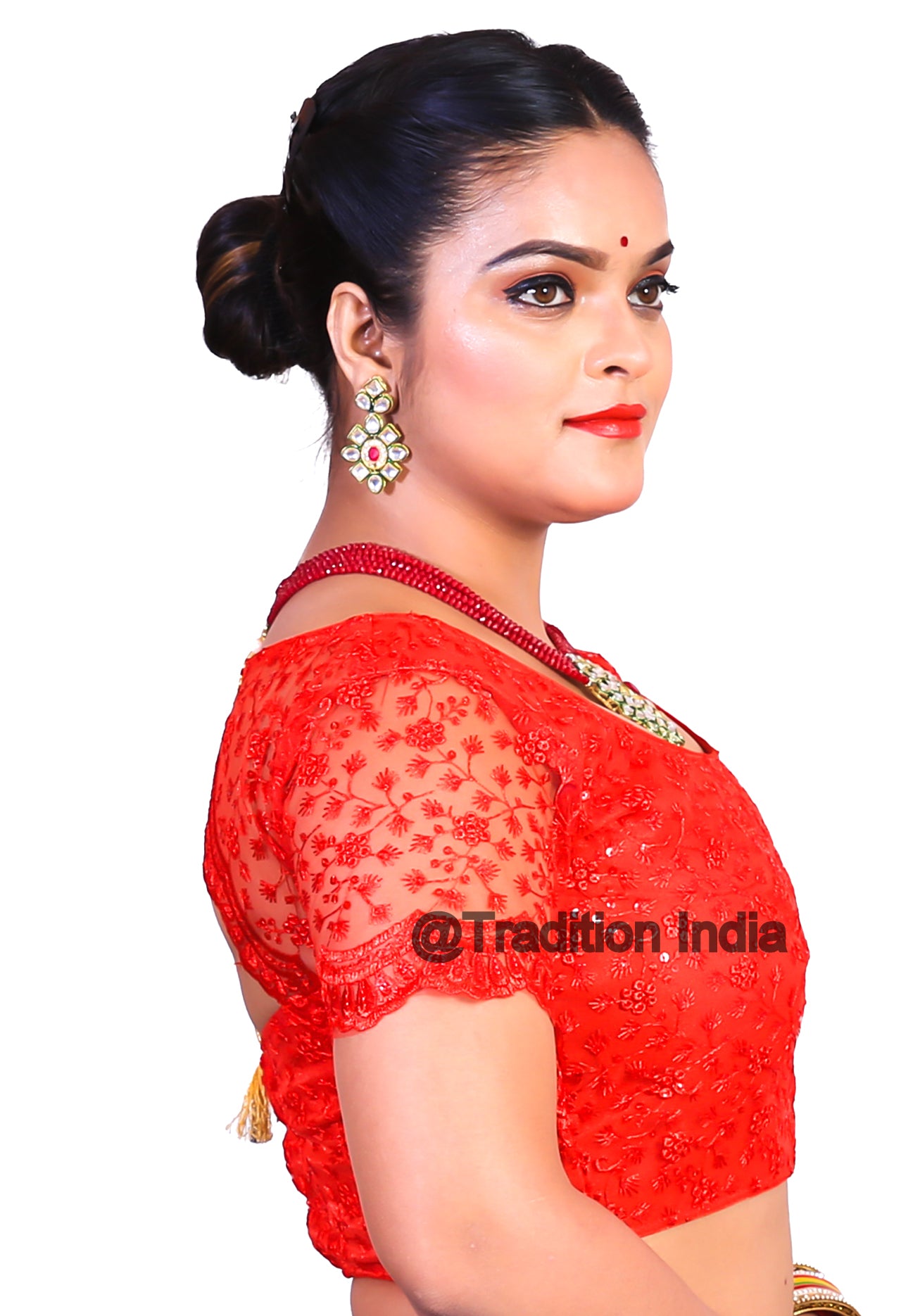 Readymade Red Saree Blouse, Indian Saree Blouse, Readymade Sari Blouse, Saree Blouse Traditional Indian Saree Blouse, Ready To Wear Blouse, Indian Blouse