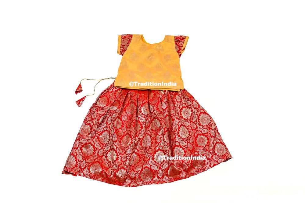 Baby Girls Lehenga Choli Set , Indian Kids Dresses, Designer Lehenga Blouse, Girls Lehenga Choli, Kids Outfits, Baby Girls Lehenga