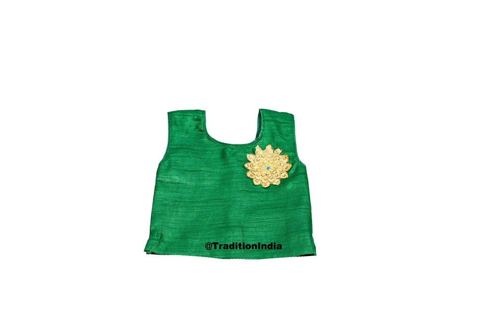 Designer Green Girls Lehenga Choli Set, Indian Kids Dresses, Designer Lehenga Blouse, Girls Lehenga Choli, Kids Outfits, Baby Girls Lehenga