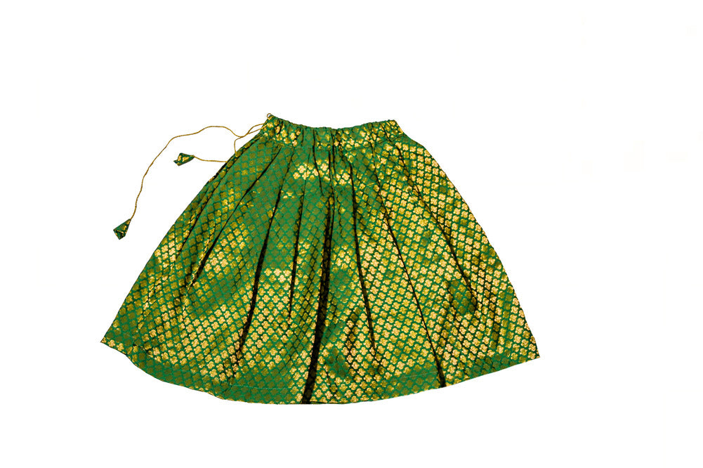 Designer Green Girls Lehenga Choli Set, Indian Kids Dresses, Designer Lehenga Blouse, Girls Lehenga Choli, Kids Outfits, Baby Girls Lehenga