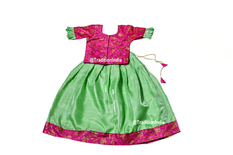Indian Ethnic Girls Lehenga Choli Set, Indian Kids Dresses, Designer Lehenga Blouse, Girls Lehenga Choli, Kids Outfits, Baby Girls Lehenga