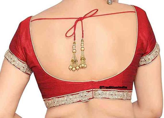 Designer Dupion Silk Saree Blouse, Indian Saree Blouse, Ready To Wear Blouse, Indian Saree Blouse, Readymade Sari Blouse, Saree Blouse