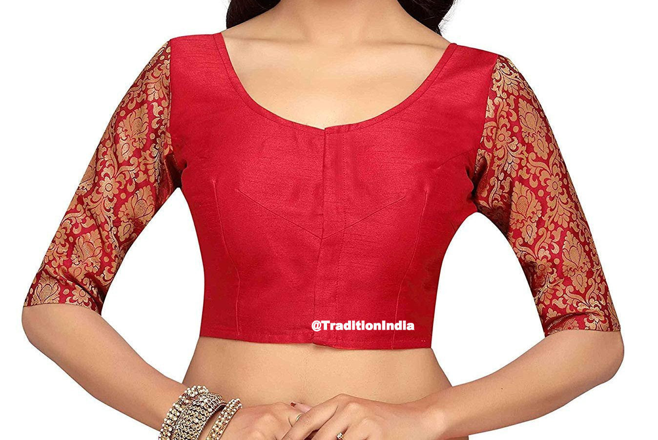 Indian Red Saree Blouse, Designer Saree Blouse, Ready To Wear Blouse, Indian Saree Blouse, Readymade Sari Blouse, Saree Blouse