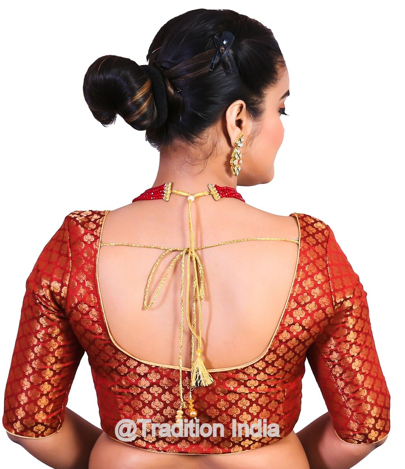 Readymade Saree Blouse, Indian Saree Blouse, Readymade Maroon Sari Blouse, Saree Blouse Traditional Indian Saree Blouse, Ready To Wear Blouse, Indian Blouse