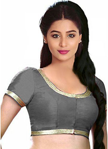 Grey Saree Blouse, Traditional Blouse, Designer Saree Blouse, Indian Saree Blouse, Ready To Wear Blouse, Indian Saree Blouse, Sari Blouse