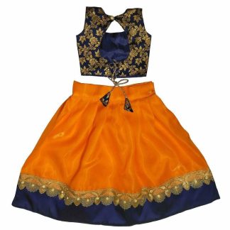 Readymade Girls Lehenga Choli Set, Ready To Wear Ethnic Wear Kids Lehenga, Festive Wear, New Born baby Pavadai Set, Girls Lehenga Choli